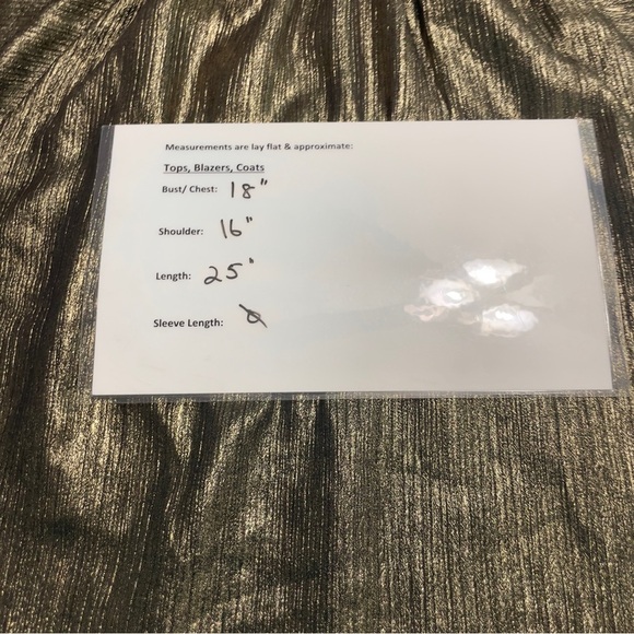 Ann Taylor LOFT Shimmer
Flutter Sleeve Shell Top M - Picture 13 of 14